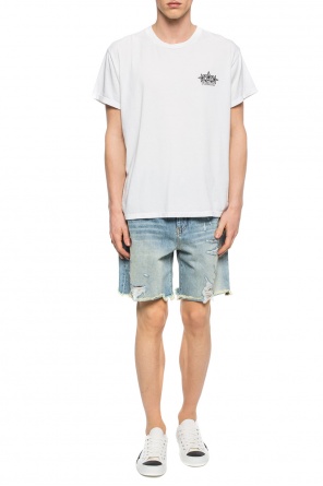 Stonewashed denim shorts, zdjęcie 2 Stonewashed denim shorts od Amiri